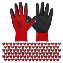 100 Pack Gardening Gloves Bulk for Men Women, Breathable Nitrile Rubber ... - $5,079.77 MXN