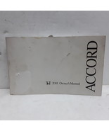 2001 Honda Accord Sedan Owners Manual - $49.49