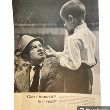 Bob Hope and Young Boy Print Life Magazine May 11 1962 Frame Ready Black... - $8.87
