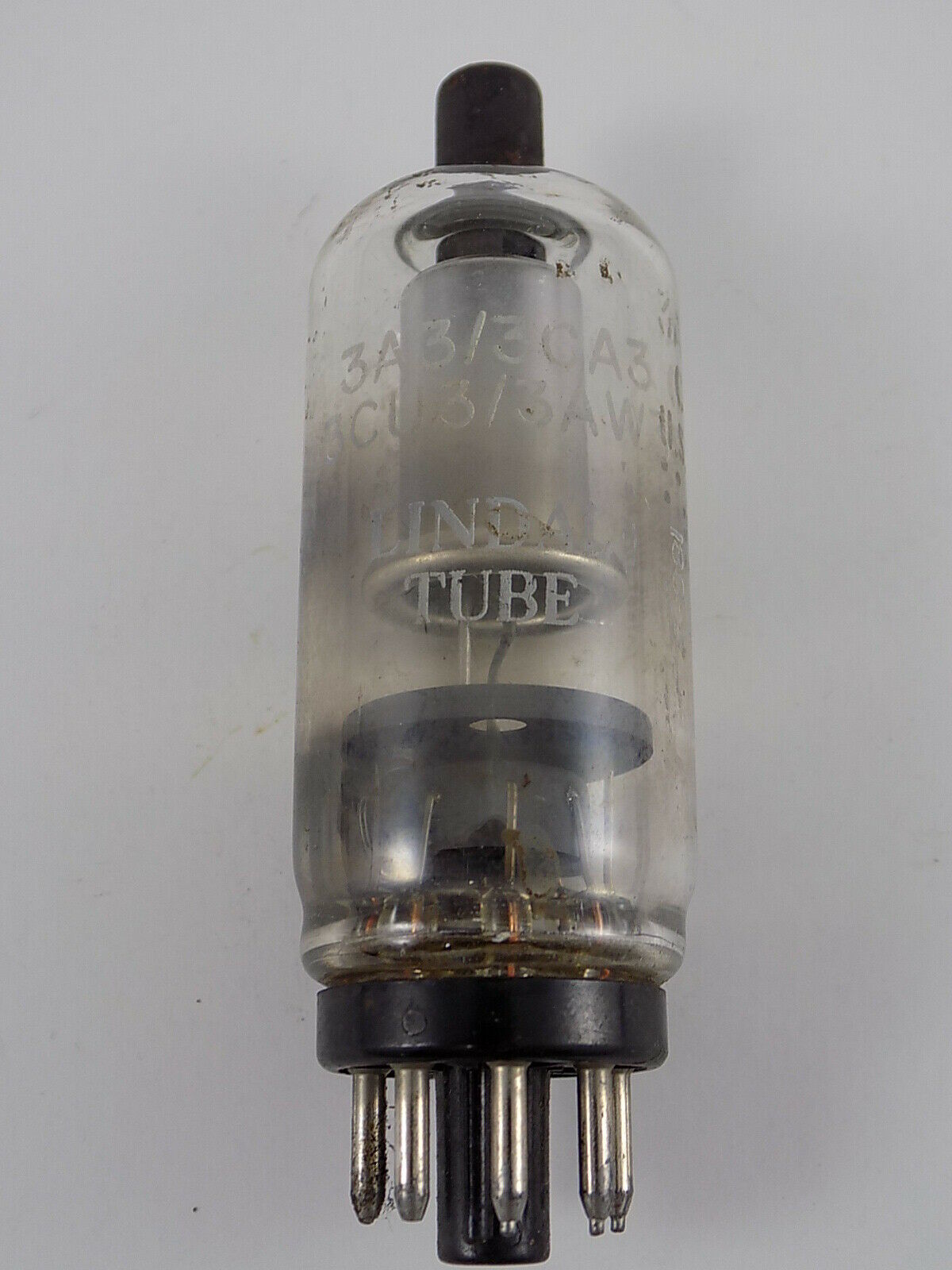Vintage VACUUM TUBE Lindal 3A3/3cA3 3CU3/3AW3 188-5 Tested  			
