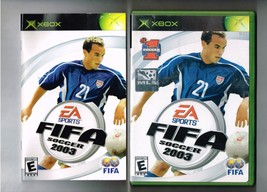 EA Sports FIFA Soccer 2003 video Game Microsoft XBOX CIB - £15.58 GBP