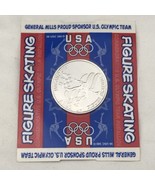 Olympics Nagano 1998 US Team Medallion Figure Skating - $11.00