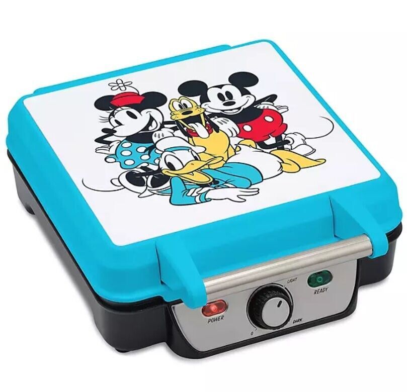 NEW Disney Mickey & Friends 4 Character Waffles Maker Nonstick Cooking Plates - $69.99