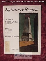 Saturday Review November 14 1964 Harold Taylor Mario Pei Robert Stein - £6.79 GBP