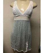 Sexy &amp; Elegant Chemise By Fleur&#39;t Lingerie Cami BABYDOLL Lace Top Sz S G... - $40.83 CAD