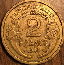 1941 France 2 Francs Coin - £1.17 GBP