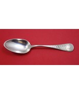 Vanderslice Coin Silver Child&#39;s Spoon Bright-Cut with &quot;Ethel&quot; Monogram 6... - £61.50 GBP