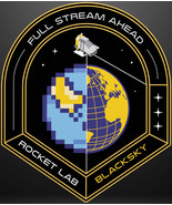 Rocket Lab Electron 65th Full Stream Ahead Space Badge Iron On Embroider... - $42.29 CAD+