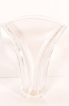 Baccarat Crystal Ginkgo 7&quot; Vase Signed France - $386.10