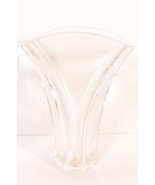 Baccarat Crystal Ginkgo 7&quot; Vase Signed France - $528.07 CAD