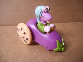 1987 Fraggle Rock McDonalds Happy Meal Toy Mokey in Eggplant Car 2 1/4&quot; - £4.74 GBP