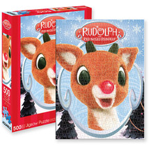 Aquarius Rudolph the Red Nosed Reindeer Collage Puzzle 500pc - $33.99