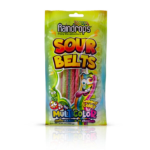 Raindrops Gummy Candy Rainbow Fruit Sour Belts, Sour and Delicious 3.52 ... - £16.61 GBP+