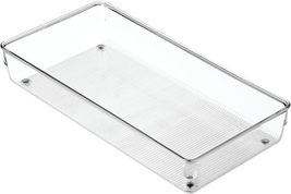 iDesign Linus BPA-Free Plastic Drawer Organizer - 6&quot; x 9&quot; x 2.25&quot;, Clear - $20.36