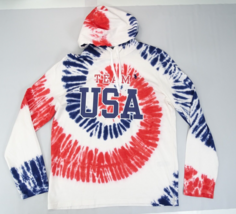 Polo Ralph Lauren 2020 U.S. Olympic Team Shirt Mens M Hooded Tie Dye Lon... - $27.50
