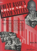 Count Basie Folio No 2 Piano Styles 15 Original Piano Solos  - £21.90 GBP