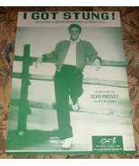 Elvis Presley Sheet Music - I Got Stung (1958) - £15.76 GBP