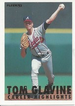 1993 Fleer Glavine Tom Glavine 4B Braves - $1.00