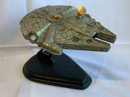 Vtg 1993 Lucasfilm Presents &quot;The Millennium Falcon&quot; Star Wars Pewter Space Ship - £118.51 GBP