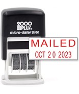 Cosco 2000 Plus Self-Inking Rubber Date Office Stamp with MAILED Phrase ... - $510.33 MXN