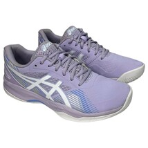 Asics Shoes Womens 8.5 Purple Gel Game 8 Tennis Sneaker Athletic 1042A152 - $39.59