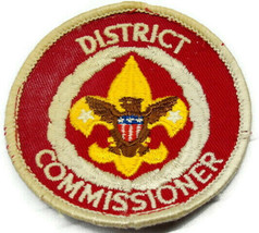 Vintage Boy Scout District Commissioner Patch - $14.84