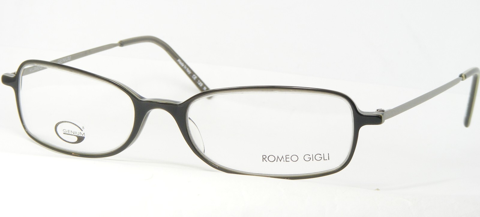 Romeo Gigli RG32002 Foncé Kaki Vert Lunettes RG320 49-16-135mm Italie - $76.68