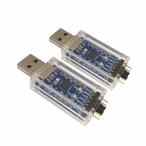 2Pcs Usb To Ttl Serial Adapter With Cp2102 Chip Compatible With Windows 7,8,10,L - £18.89 GBP