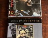 Marvin Gaye CD LOT What&#39;s Going On JAPAN w/ OBI + Midnight Love Sexual H... - $19.79