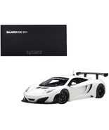 Mclaren 12C GT3 White 1/18 Diecast Model Car by Autoart - €238,39 EUR