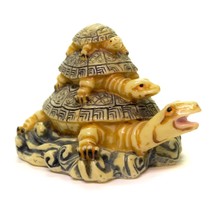 Hayward Ca Vastu Feng Shui Three Generation Tier Turtle Tortoise Figurine Resin - £14.22 GBP