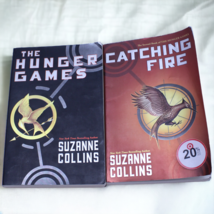 Lot of 2 Hunger Games Catching Fire Large Paperback Suzanne Collins - £8.66 GBP