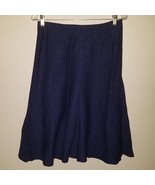 NWT Cabi Patriot Blue Tulip Skirt 3097 Navy Midi Textured Size 4 Retail ... - £23.56 GBP