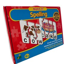 Learning Journey Match It Spelling Puzzle Game With 20 Self Correcting P... - £9.56 GBP
