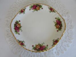 Royal Albert Old Country Roses Bone China Handled Cake Plate 10.5&quot;  Engl... - €21,45 EUR