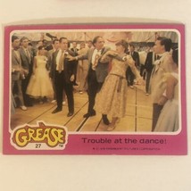 Grease Trading Card 1978 #27 Trouble At The Dance - £1.98 GBP