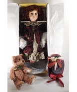 Large 24&quot; Seymour Mann Porcelain Musical Doll New In Box Complete w/Hat ... - £39.70 GBP