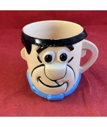 FLINTSTONE&#39;S Vintage FRED Plastic VITAMIN Advertising PROMO Drink Cup Mu... - $284.91 MXN