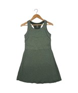 Tasc Athletic Dress Womens Medium Green Bamboo Performance Tank Cutout T... - $473.62 MXN
