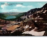 Donner Lake Snow Sheds Southern Pacific Railroad California UNP DB Postc... - $2.92