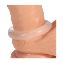 ROCK SOLID CLEAR COCK RING 2 INCH DONUT PENIS RING - $10.88
