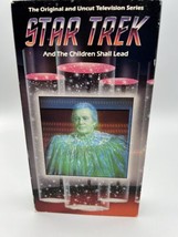 Star Trek And the Children Shall Lead  #60 VHS Tapes TV Show 1966 to 1968 - £3.91 GBP