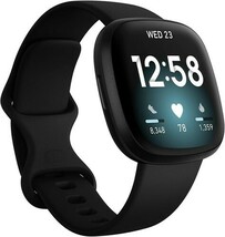 Fitbit Versa 3 Fitness Tracker - Black (Open Box) - $160.19