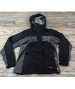 TRESSPASS &quot;LANDY&quot; Coldheat Youth Girls Winter Ski Jacket Black/Grey Size... - £19.35 GBP