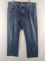 Tommy Bahama Standard Fit Mens Blue Denim Jeans 38x29 Measurements - $24.68