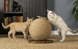 PREVUE PET KITTY POWER PAWS SPHERE SCRATCHING POST-FREE SHIPPING IN THE ... - £75.89 GBP