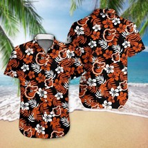 Baltimore Orioles Baseball Team Tropical Hawaiian Shirt Size S-5XL Comfo... - £8.27 GBP+