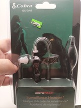 Cobra GA-SV01 Surveillance Headset Microphone MicroTalk - $236.01 MXN