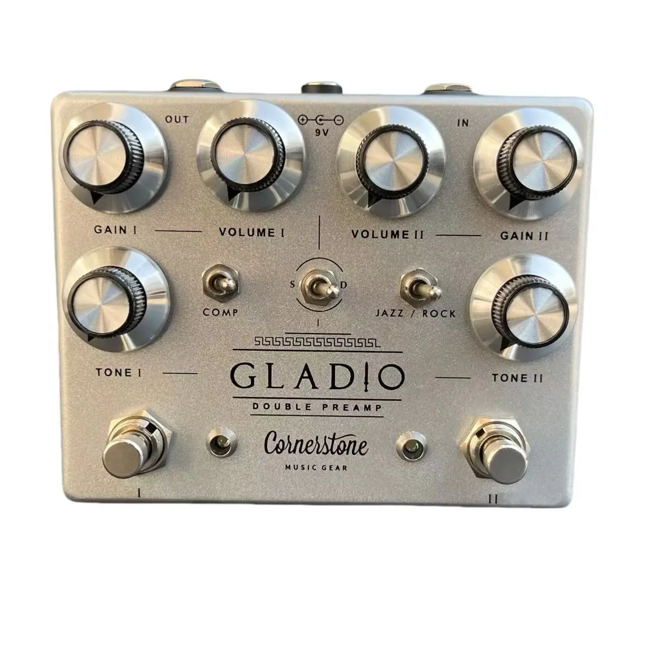 BIG MAN GLADIO Guitar Effect Pedal Distortion Overdrive Dual Overdrive P... - $66.81