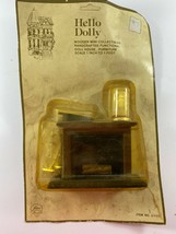 Vintage Miniature Doll House Furniture 1970s Hello Dolly Fireplace Set 6455 - £15.85 GBP